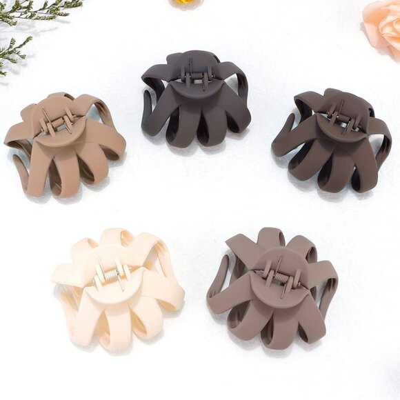 Hair Claw Clips Large 3.15\'\' Set of 5 for Thick Long Hair Hair Accessories main image 6